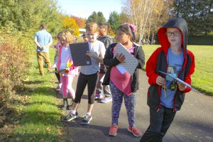PVP 3rd graders look for native plants