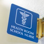 School nurse sign