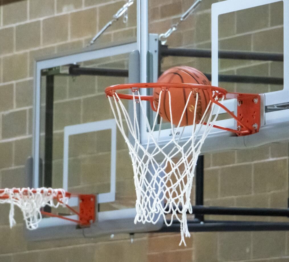 basketball going through a hoop