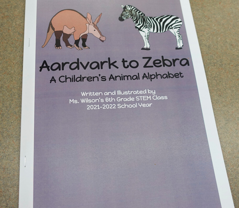 Aardvark to Zebra book front