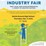Flier for BGPS Industry Fair 2022