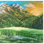 landscape mountain painting