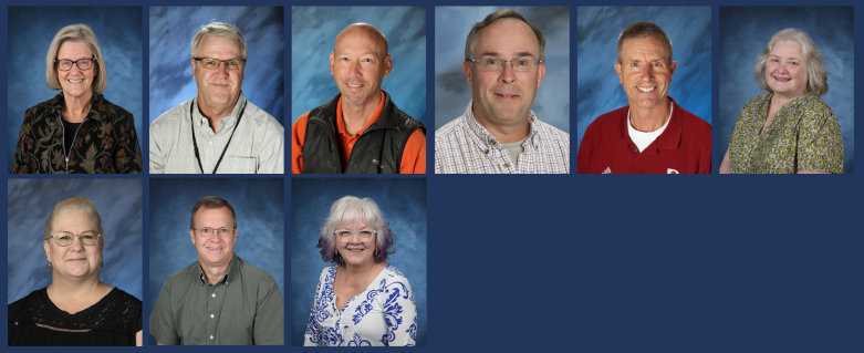 collage of retirees