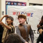 Aspire students perform rendition to Lewis and Clark expedition