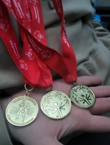 Special Olympics medals