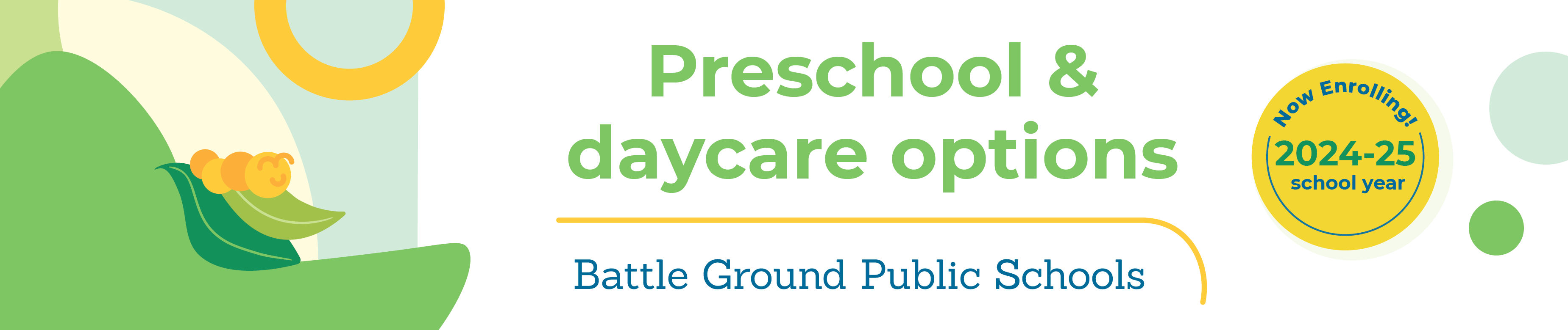 preschool & daycare options